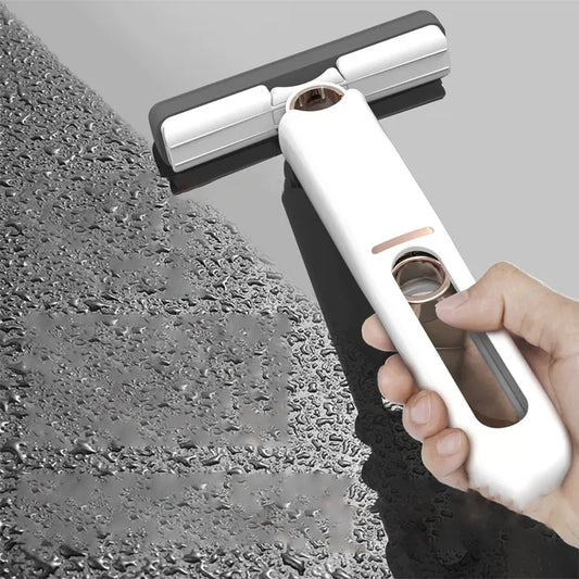 Easy Clean Compact Self-Wringing Mop for Home and Car