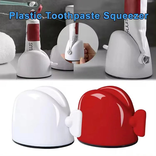 Easy Squeeze Toothpaste Dispenser - Mess Free Bathroom Organizer