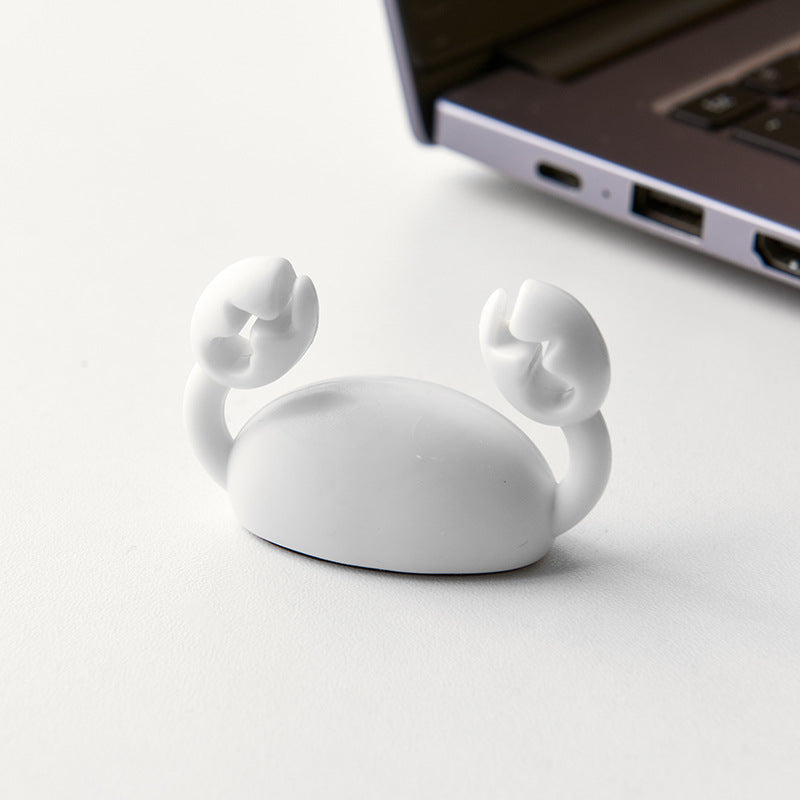 Crazy Crab Shape Cable Clips -Self-Adhesive Organizer Set