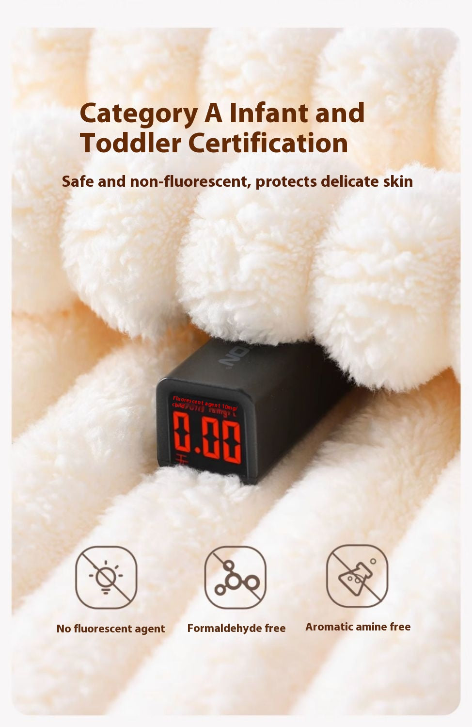 Ultra Soft Coral Fleece Candy Bar Bath Towel