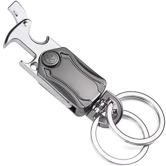 Stylish Multi Functional Metal Keychain Phone Stand Bottle Opener