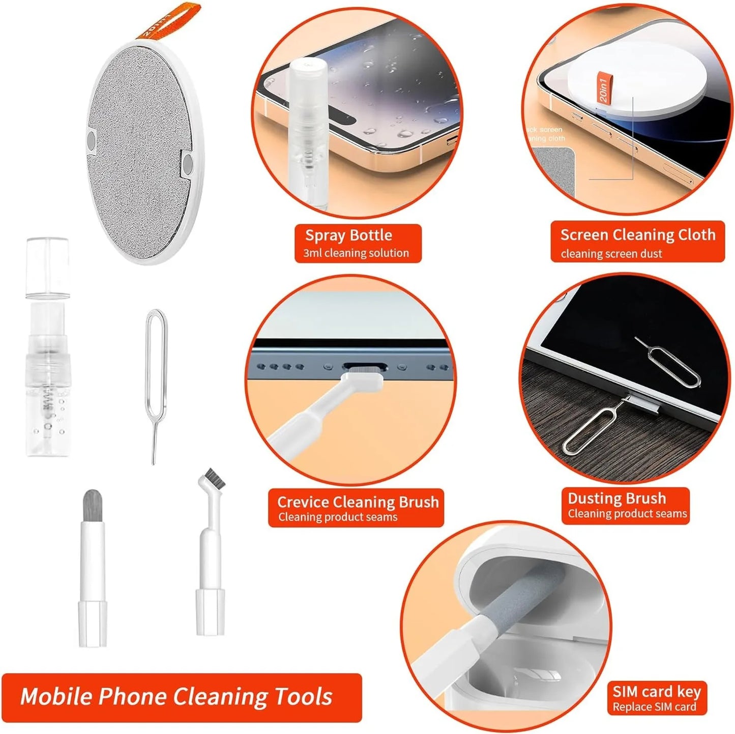 Ultimate smart 32-in-1 Gadget Cleaning Kit for Every Device