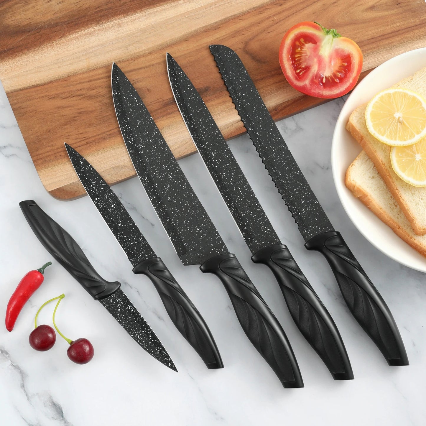 Smart Durable Stainless Steel Knives set with Elegant Design
