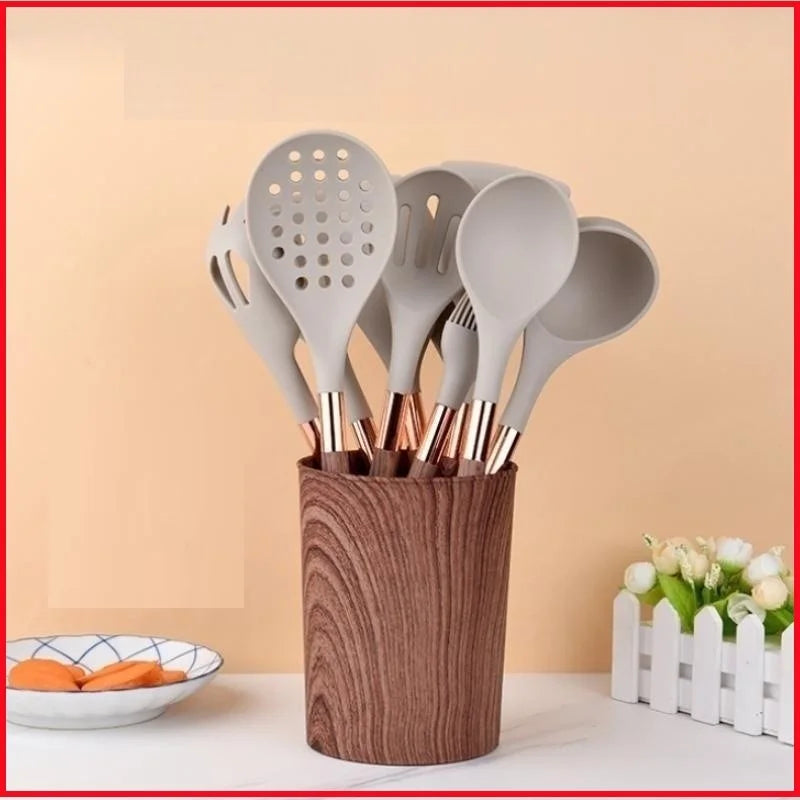 Elite Premium Silicone Kitchen Utensil Cooking Set