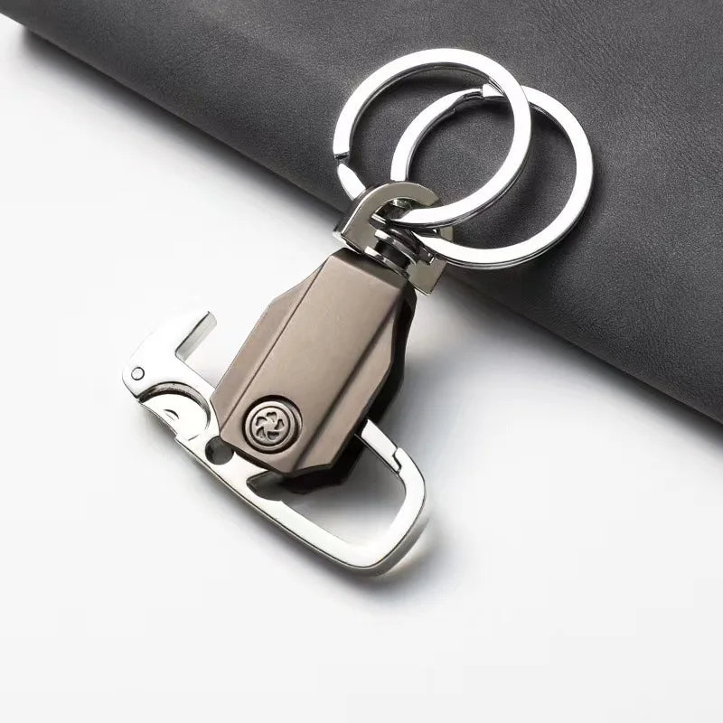 Stylish Multi Functional Metal Keychain Phone Stand Bottle Opener
