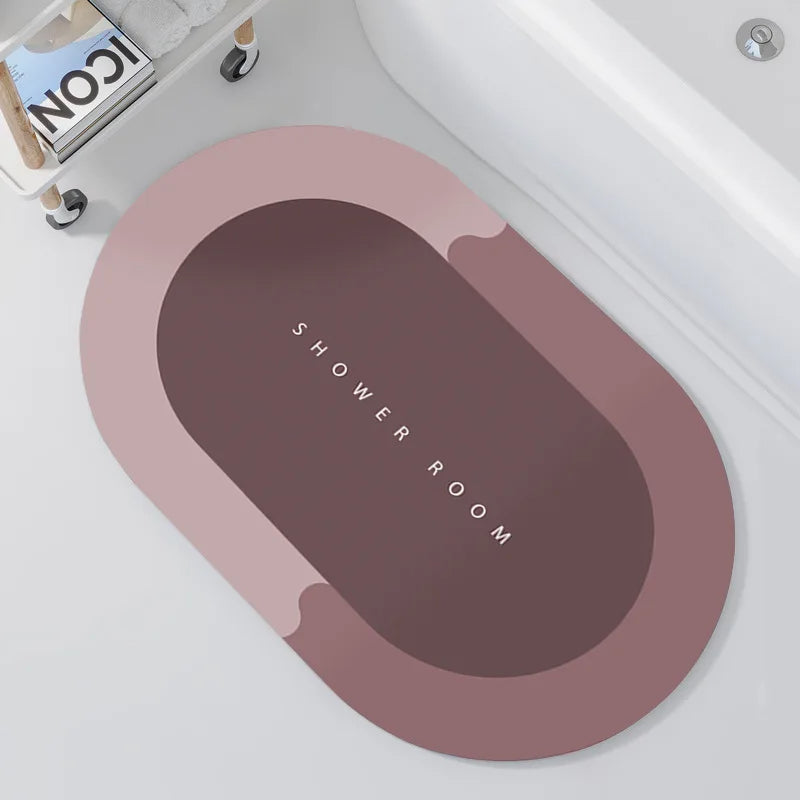 Quick-Dry Anti-Slip Bathroom Safety & Comfort Rug