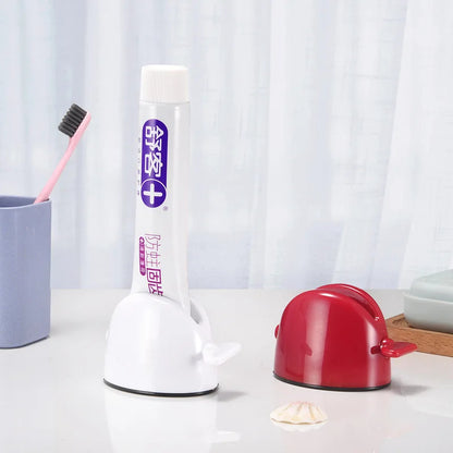 Easy Squeeze Toothpaste Dispenser - Mess Free Bathroom Organizer