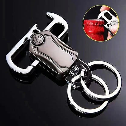 Stylish Multi Functional Metal Keychain Phone Stand Bottle Opener