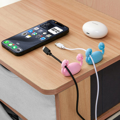 Crazy Crab Shape Cable Clips -Self-Adhesive Organizer Set