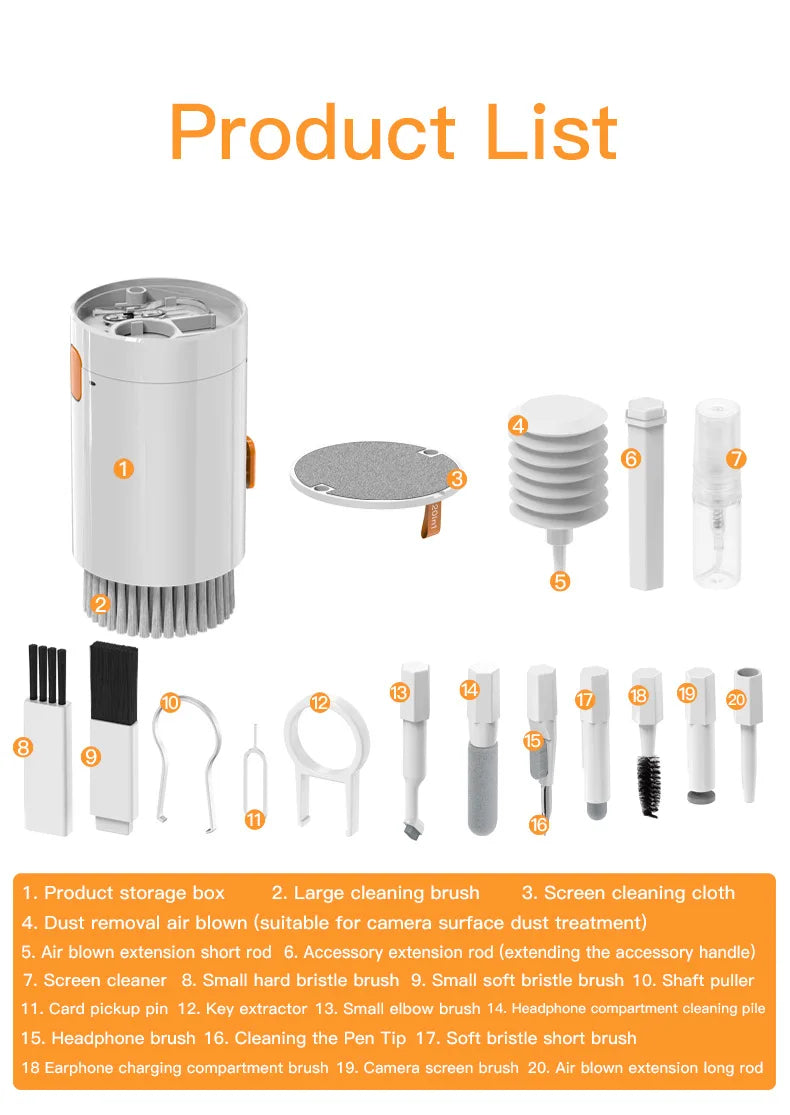 Ultimate smart 32-in-1 Gadget Cleaning Kit for Every Device