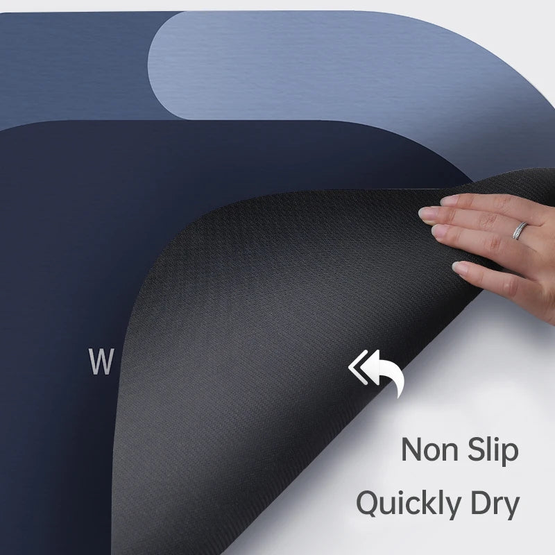 Quick-Dry Anti-Slip Bathroom Safety & Comfort Rug