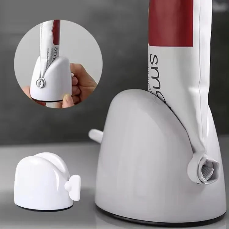 Easy Squeeze Toothpaste Dispenser - Mess Free Bathroom Organizer