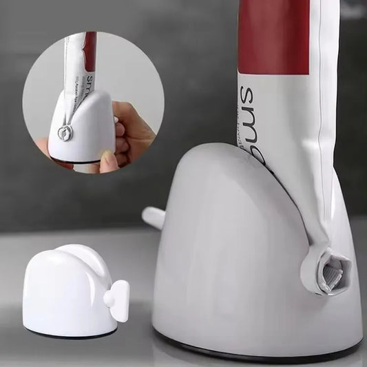 Easy Squeeze Toothpaste Dispenser - Mess Free Bathroom Organizer