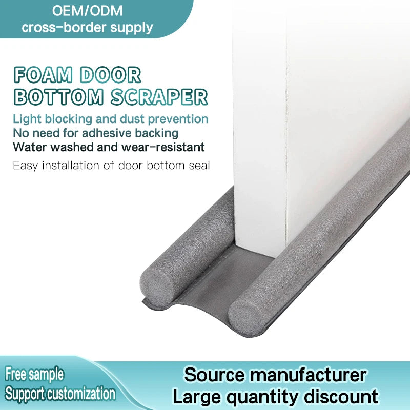 Durable Door Bottom Seal Strip for Noise Weather and Insect Protector