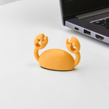 Crazy Crab Shape Cable Clips -Self-Adhesive Organizer Set